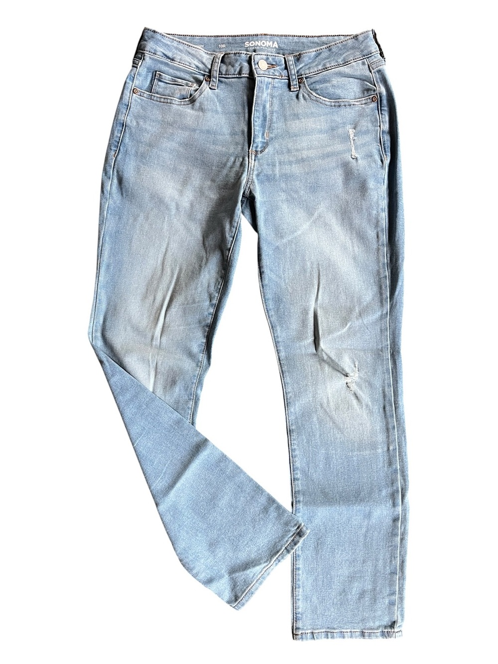 Sonoma Light Blue Straight Leg Jeans